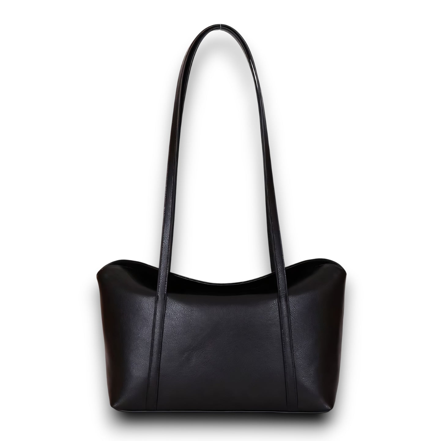 Elegant Black Shoulder Tote Bag