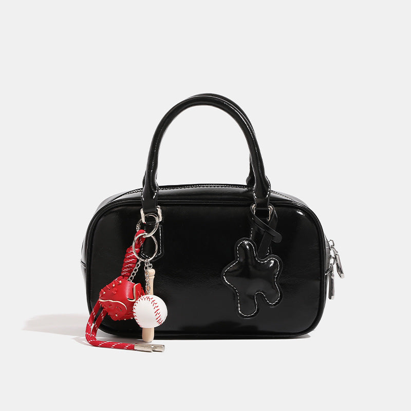 White handbag